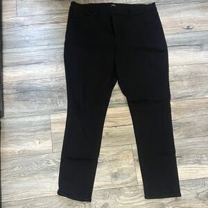 Black Slim Fit Pants